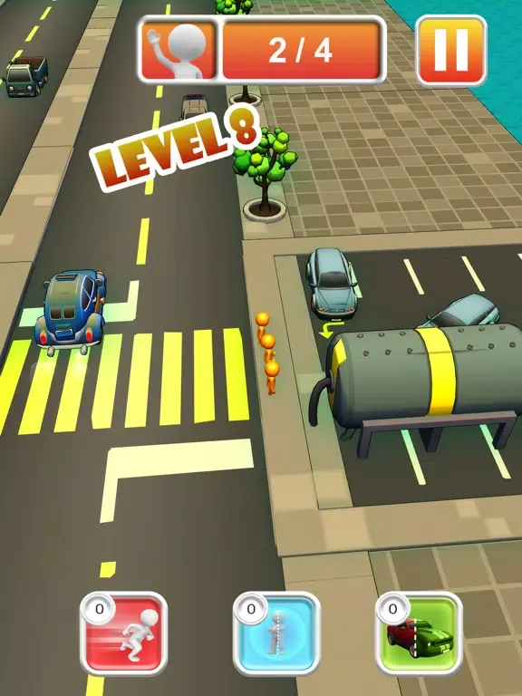 Stickman Road Crossing iPad  স্ক্রিনশট