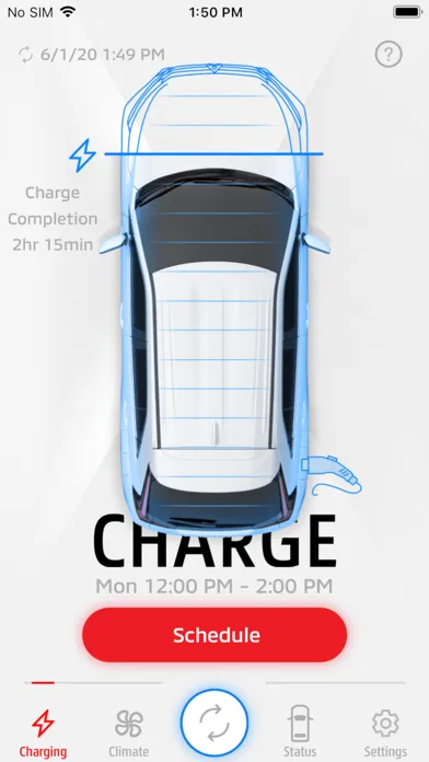 Screenshot di ECLIPSE CROSS PHEV Remote Ctrl