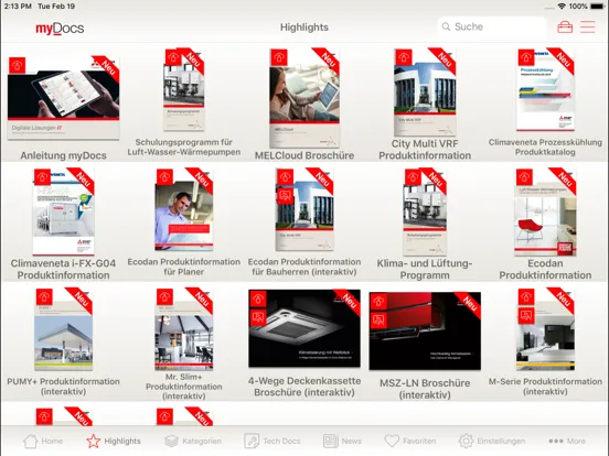 myDocs iPad  Screenshots