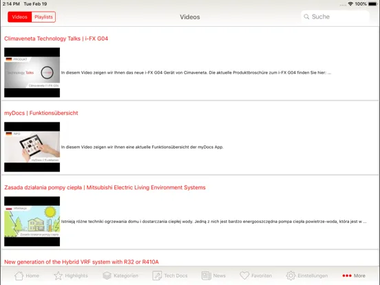 myDocs iPad  Screenshots