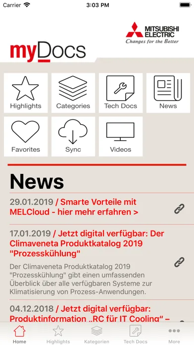 myDocs Screenshots