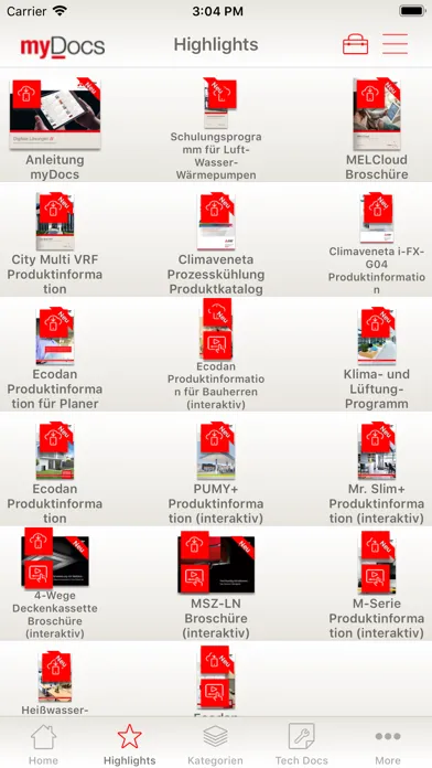 myDocs Screenshots