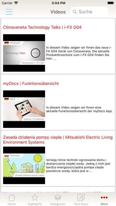 myDocs Screenshots