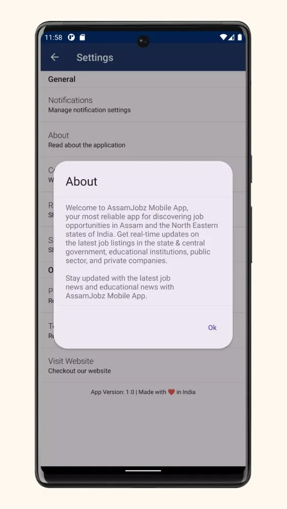AssamJobz.Com - Assam Job News應用截圖