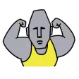 Muscle Moai Kun