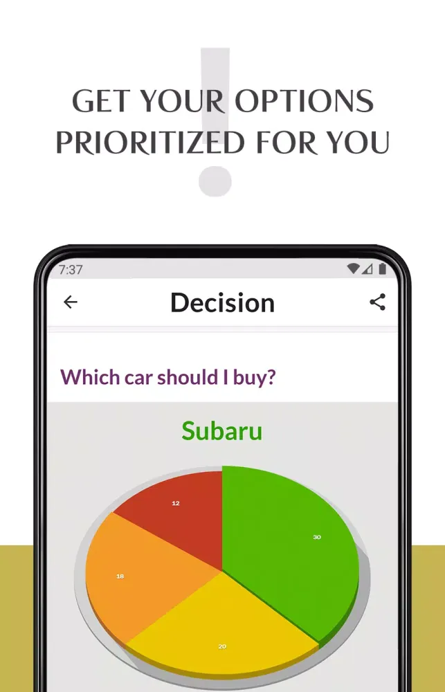 Choice Pro - Decision Maker Screenshots