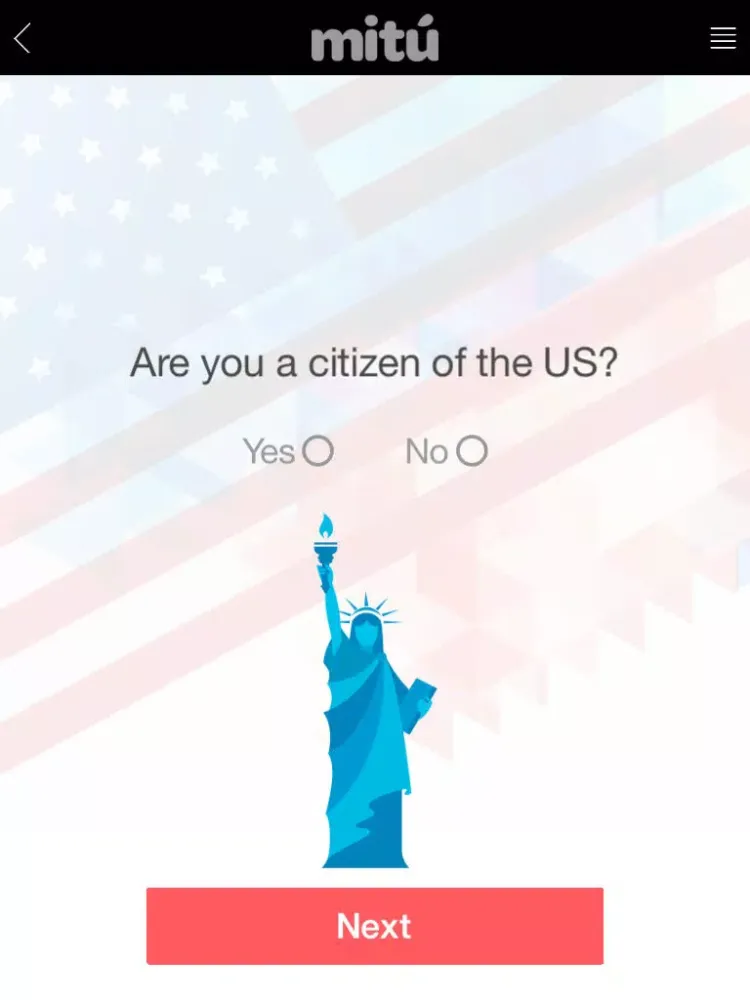 Ảnh chụp màn hình của Latinos Vote iPad 
