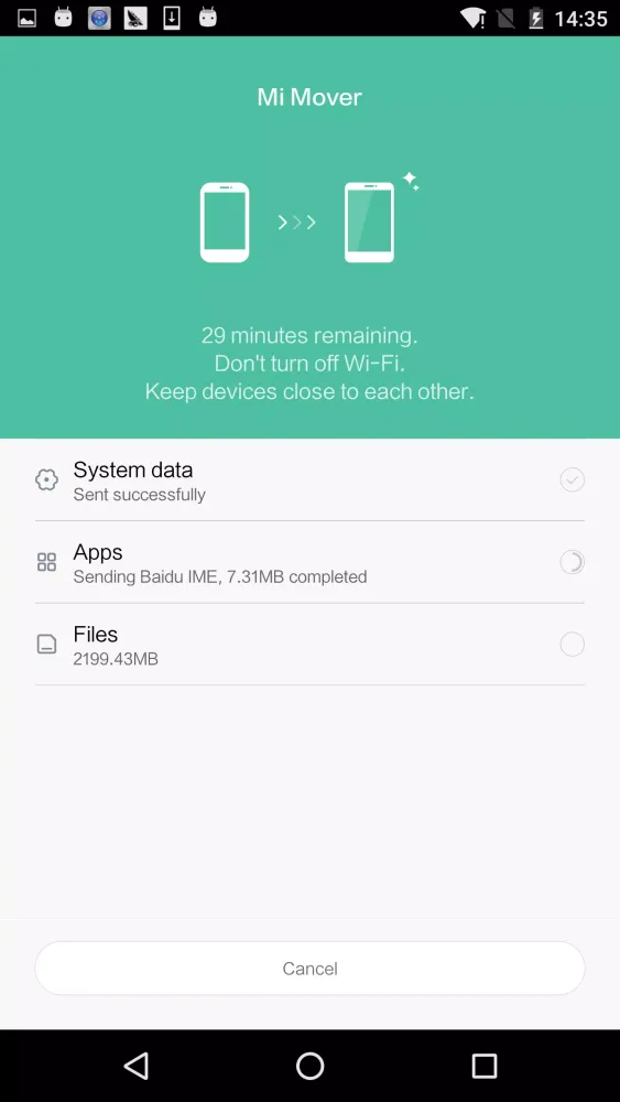 Mi Mover应用截图