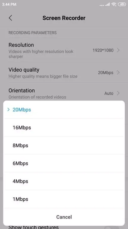 Screen Recorder应用截图