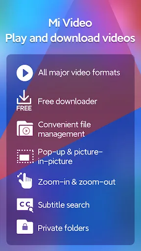Screenshot di Mi Video - Video player