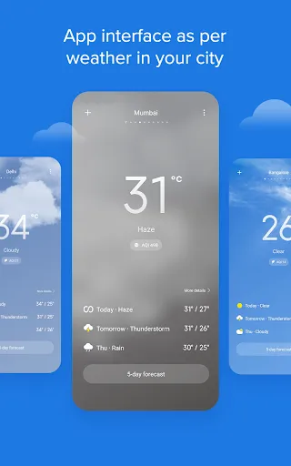 Weather - By Xiaomi سکرین شاٹس