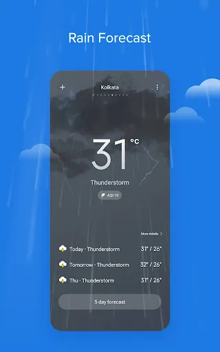 Weather - By Xiaomi سکرین شاٹس