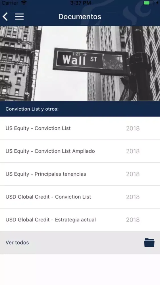 Capturas de pantalla de Miura Capital App