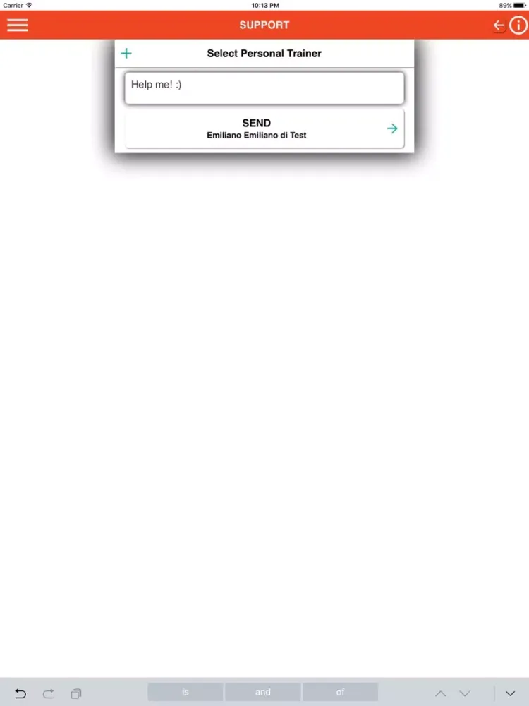 Epoque Fitness LabbyGym iPad  Screenshots