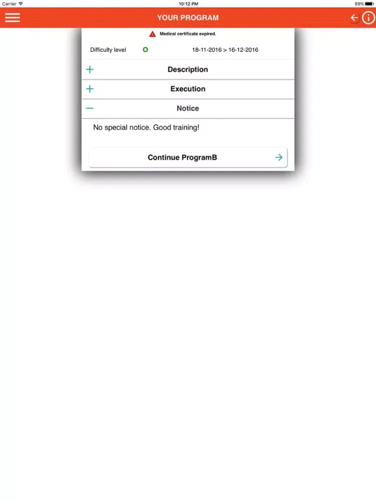 Epoque Fitness LabbyGym iPad  Screenshots