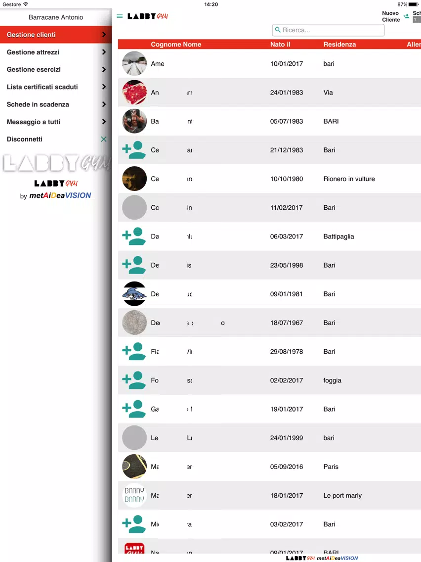 Epoque Fitness PT LabbyGym iPad  Screenshots