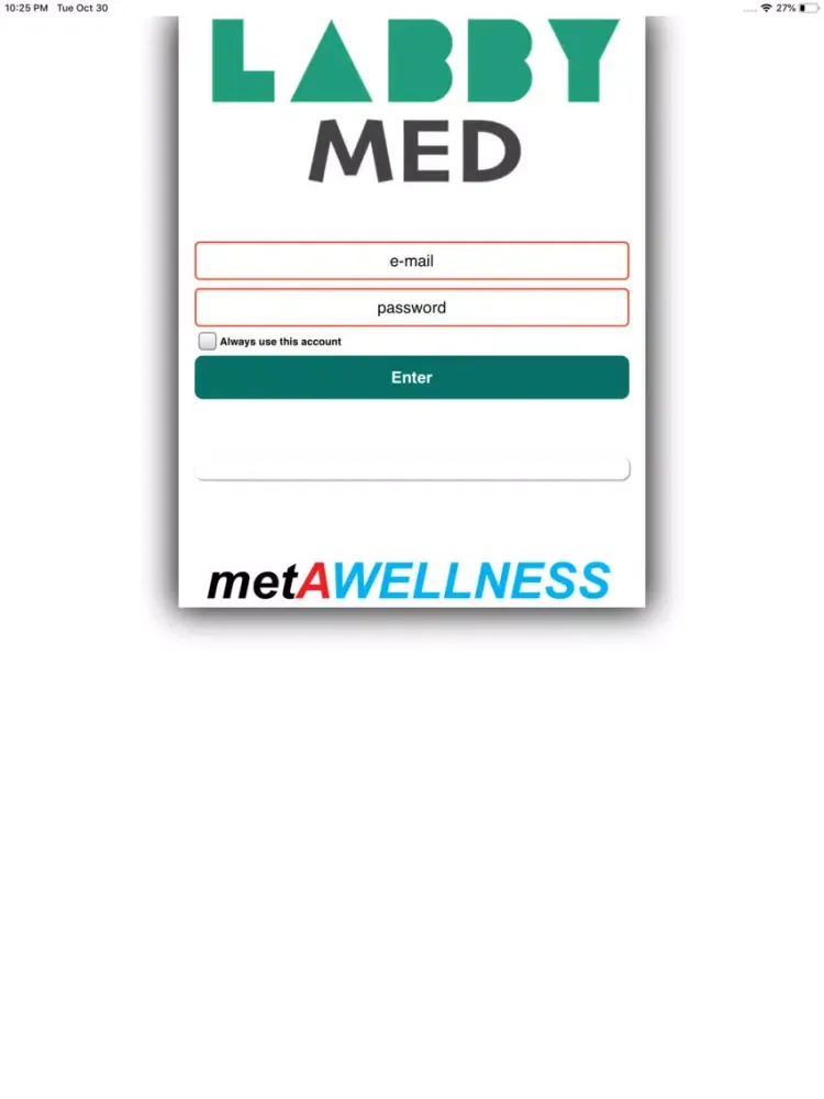 Labby MED iPad  Screenshots