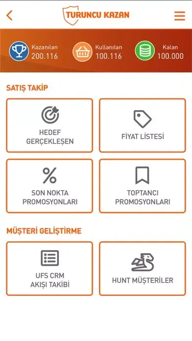 Turuncu Kazan سکرین شاٹس