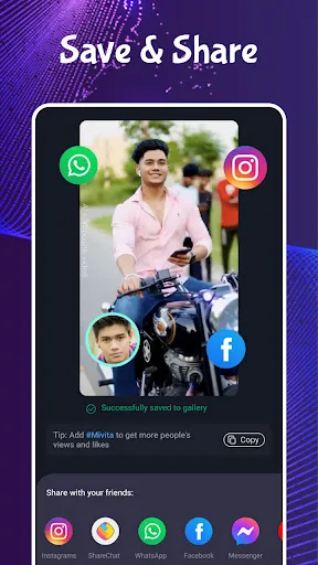 Mivita - Face Swap Video Maker Screenshots