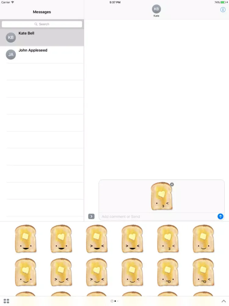 Toasty McToastface iPad 应用截图
