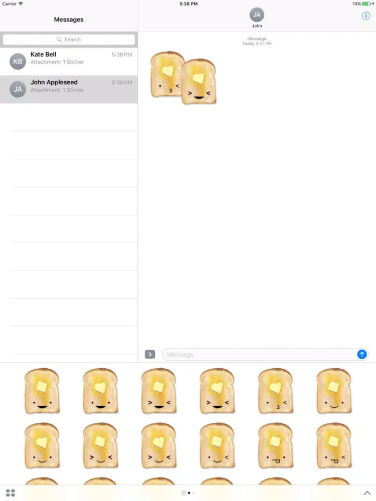 Toasty McToastface iPad 应用截图