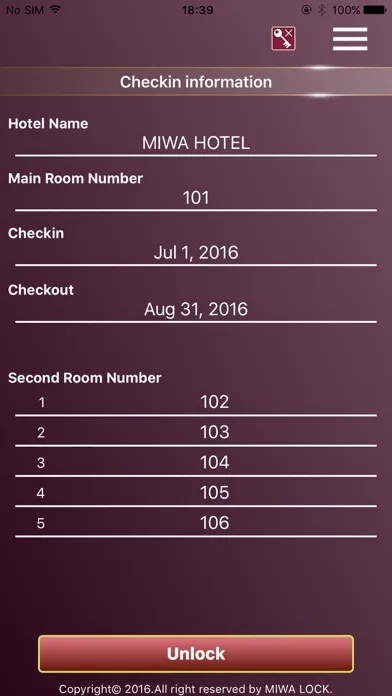 Screenshot di KEYMO HOTEL CARD LOCK (BLE)