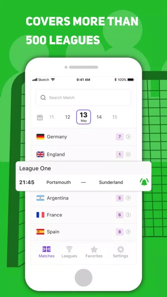 Scorezone - Football Results Screenshots