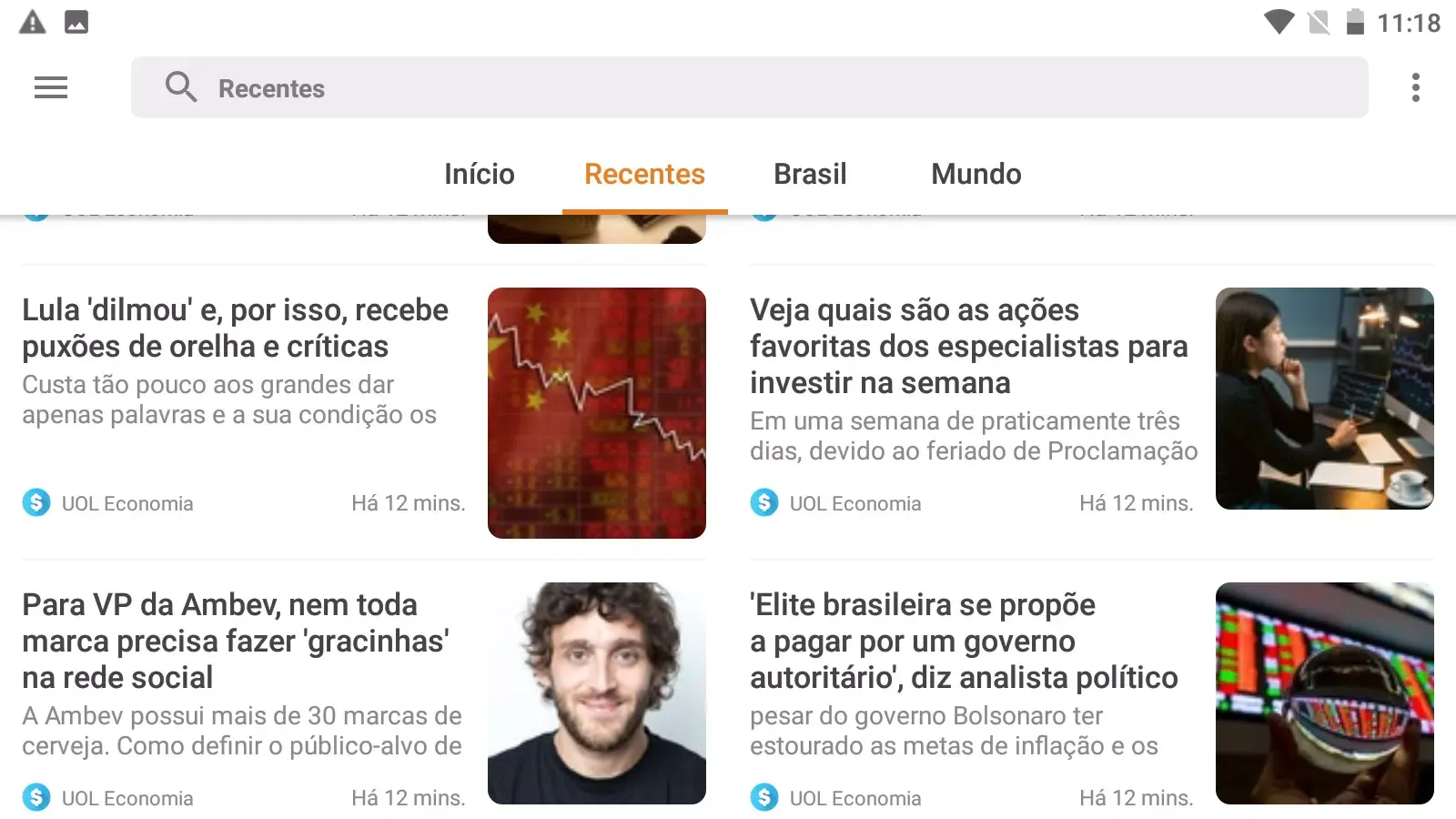 Captures d'écran de Eleições 2026