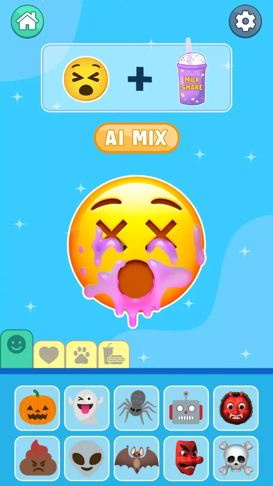 AI Mix Emoji Screenshots