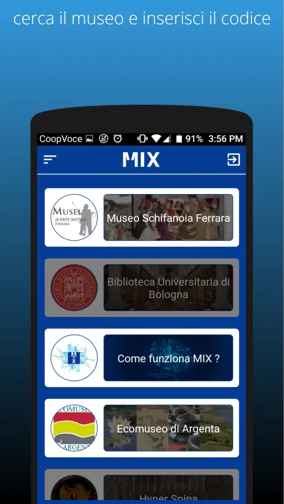 Captures d'écran de MIX-AR eXperience