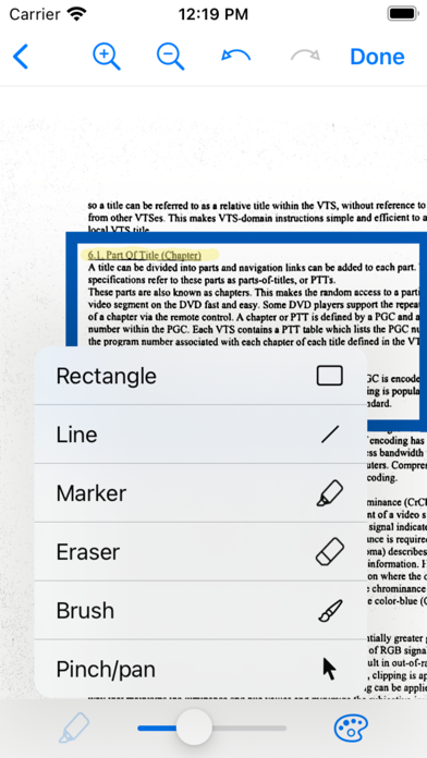 Tangkapan layar MDScan + OCR