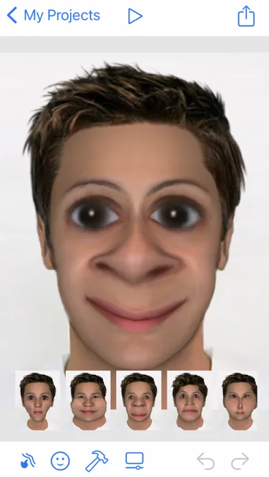 Screenshot di Photo Deformer