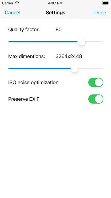 Скриншоты JPG Optimizer