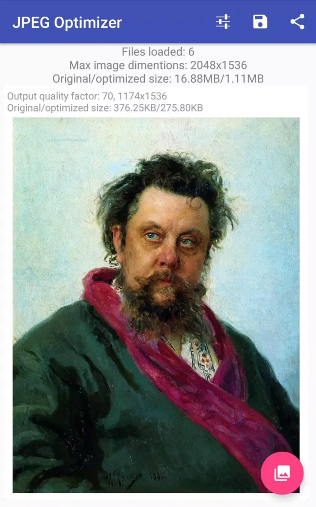 JPEG Optimizer Lite Screenshots