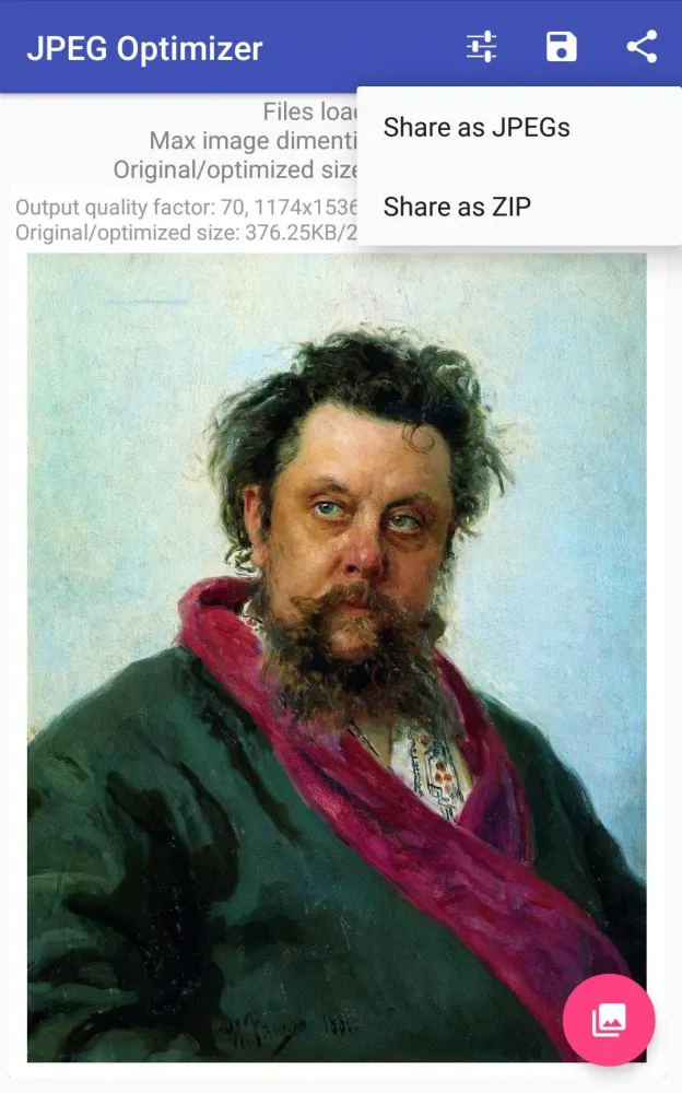 JPEG Optimizer Lite Screenshots