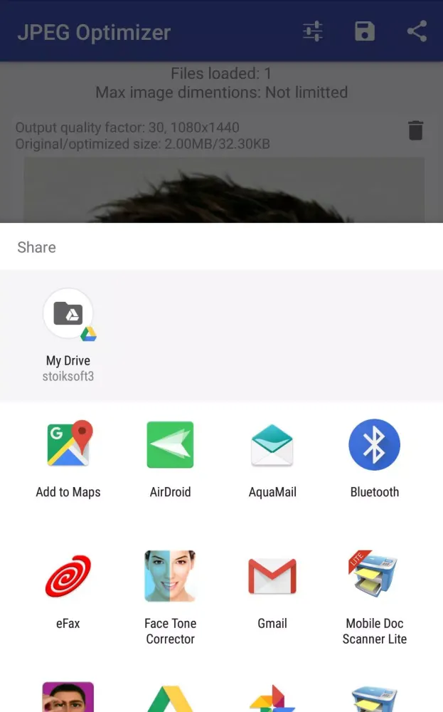 JPEG Optimizer Lite Screenshots
