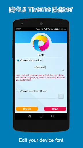 Theme Editor For EMUI Screenshots