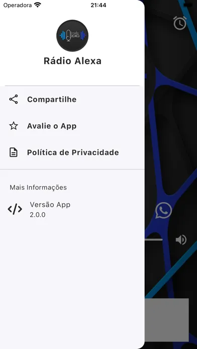 Captures d'écran de Rádio Alexa