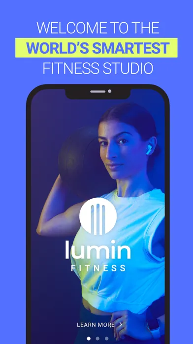 Lumin Fitness Ekran Görüntüleri
