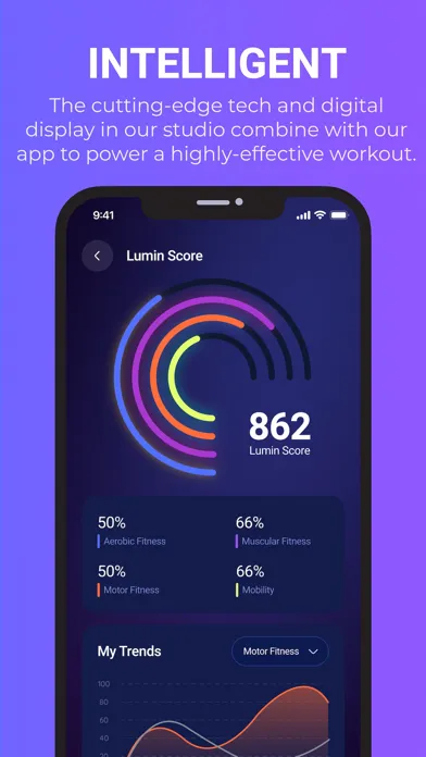 Lumin Fitness Ekran Görüntüleri