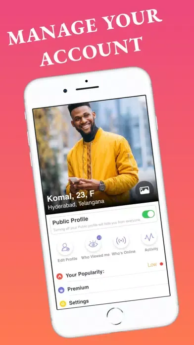 Captures d'écran de Mixed: Interracial Dating App