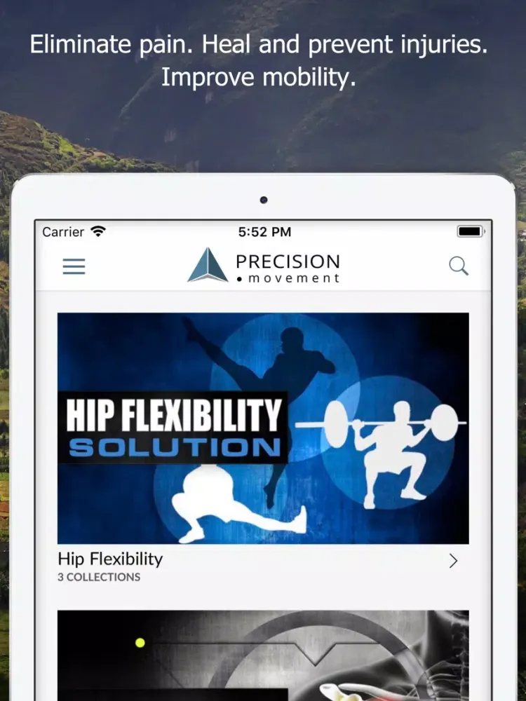 Zrzuty ekranu Precision Movement Coach iPad 