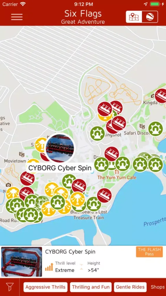Offline Guide: Six Flags Screenshots