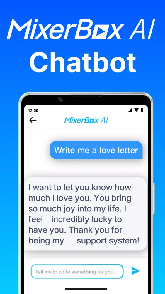 Tangkapan layar MixerBox AI