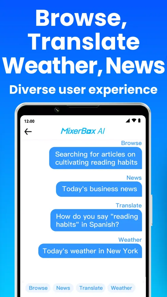 Tangkapan layar MixerBox AI