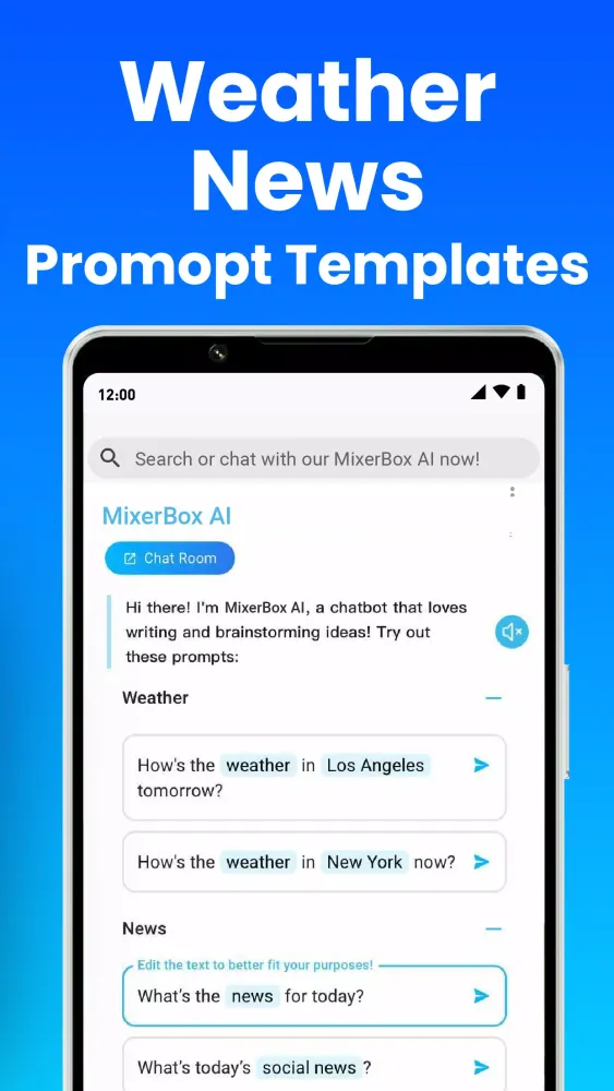 Tangkapan layar MixerBox AI