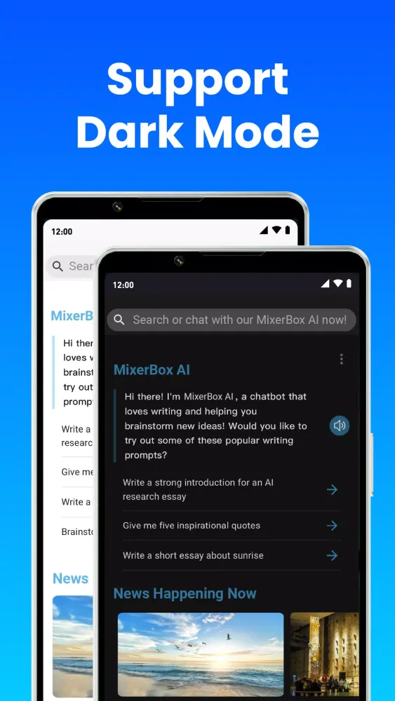 Tangkapan layar MixerBox AI