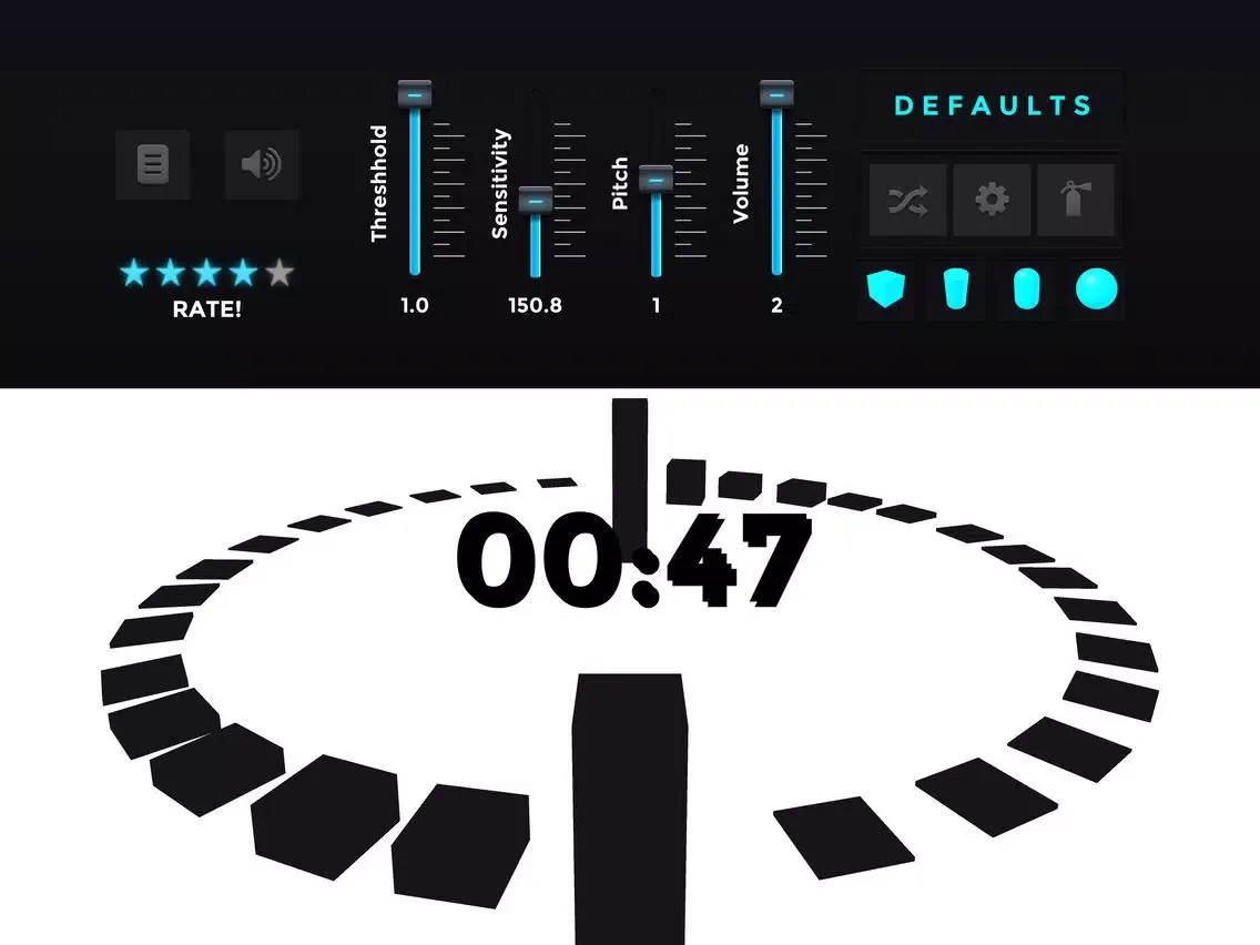 Super Hearing: Voices Recorder iPad  스크린샷