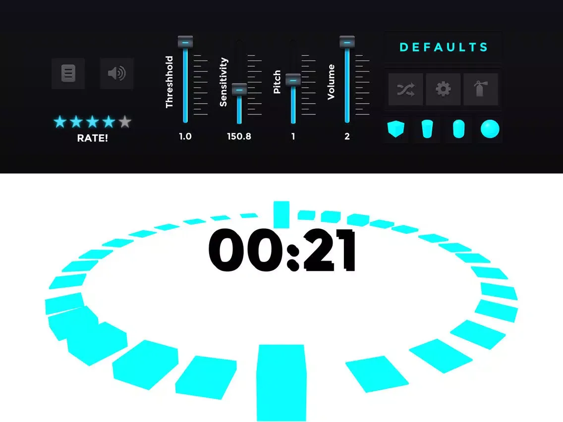 Super Hearing: Voices Recorder iPad  스크린샷