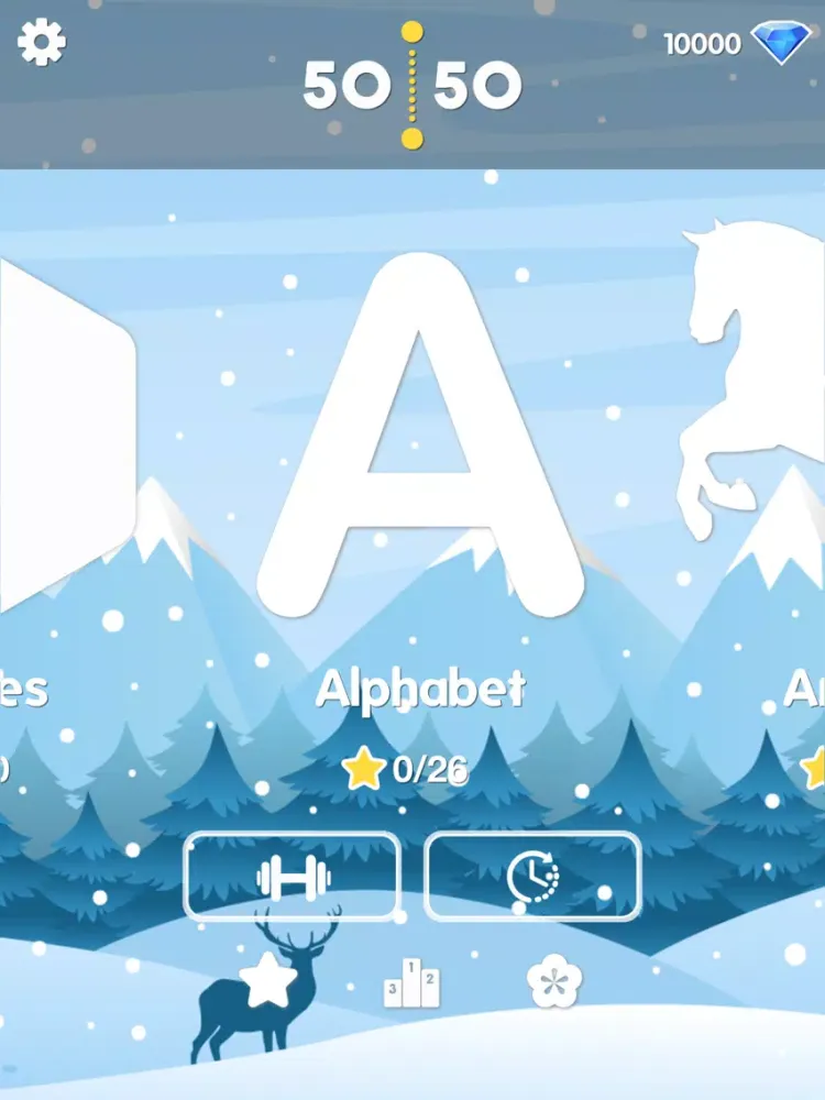 50 50: Addictive Shape Cutting iPad  سکرین شاٹس